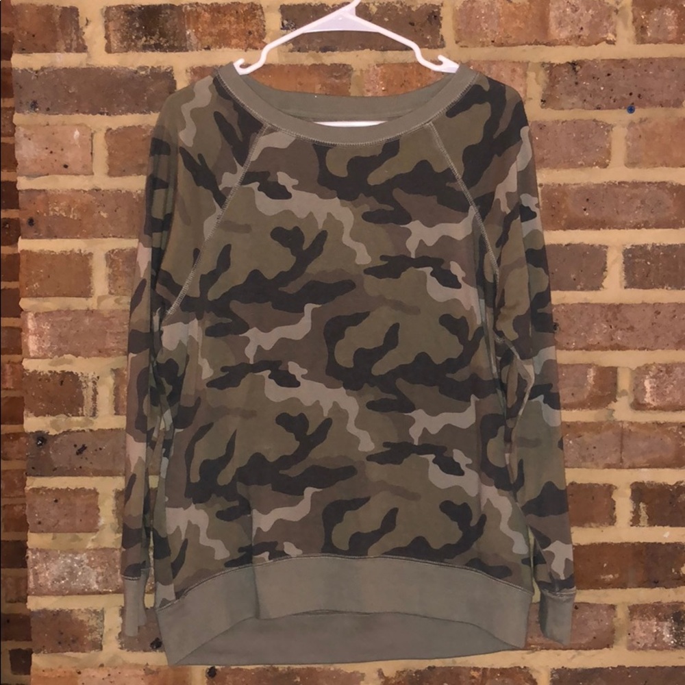 AE Camo Crewneck